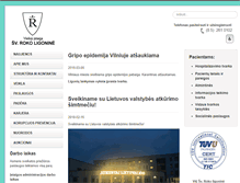 Tablet Screenshot of ligonine.eu